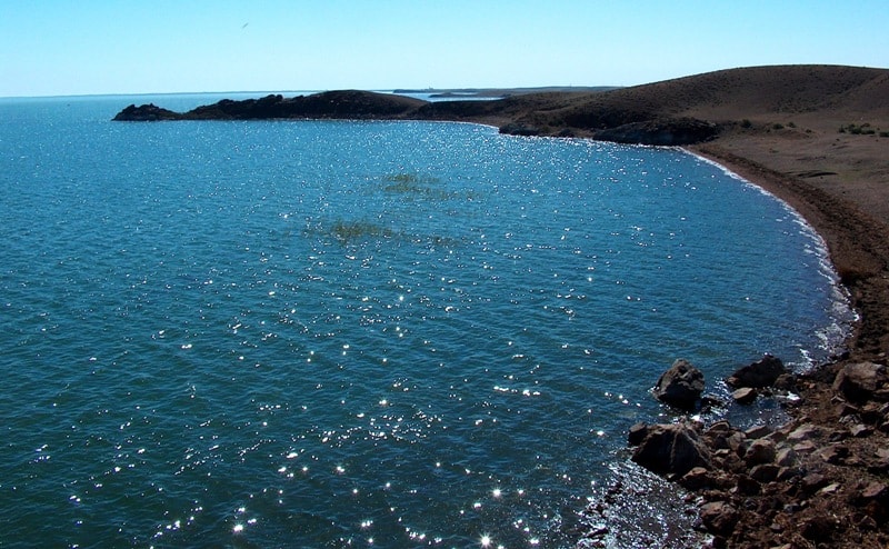 Lake Balkhash.