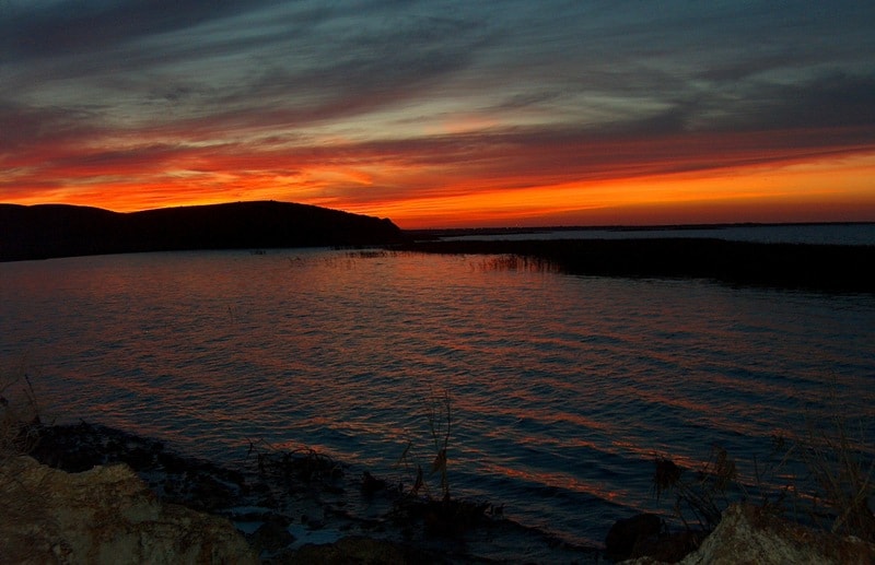 Lake Balkhash.