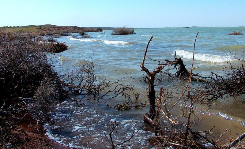 Lake Balkhash.