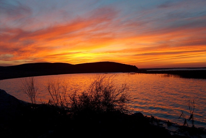 Lake Balkhash.