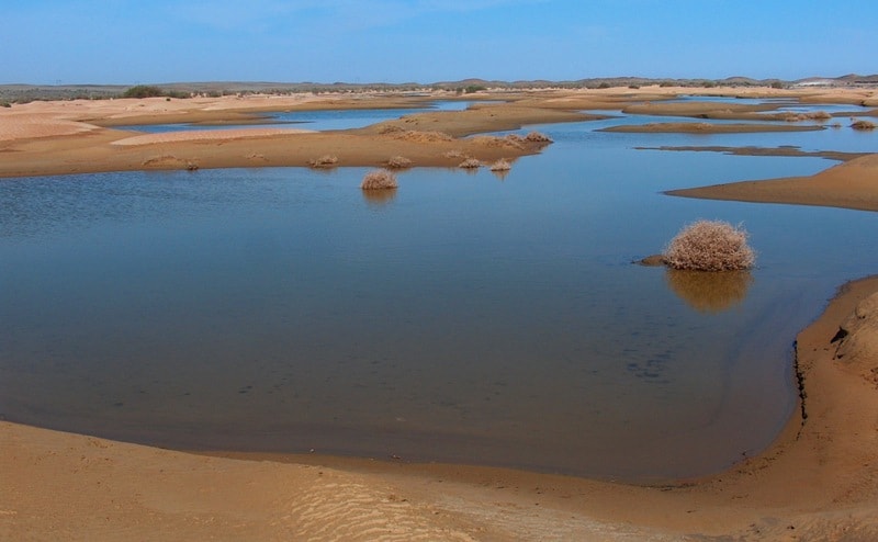 Lake Balkhash.