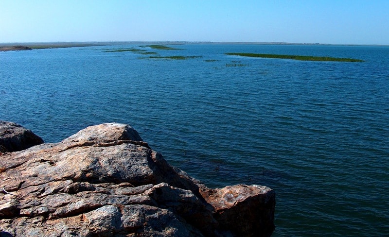 Lake Balkhash.