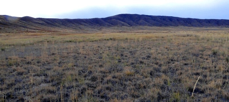 The Shunak Meteorite Crater and environs.