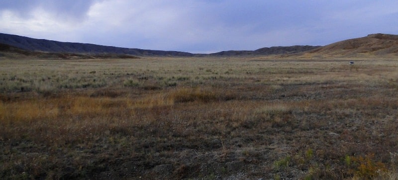 The Shunak Meteorite Crater and environs.