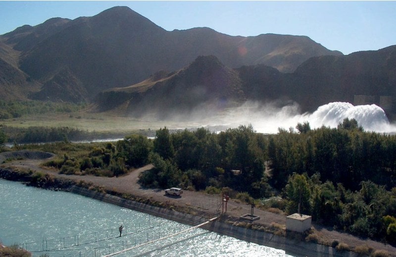 Bortogai reservoir.