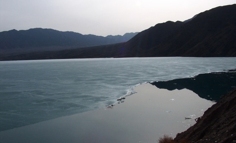 Bortogai reservoir.