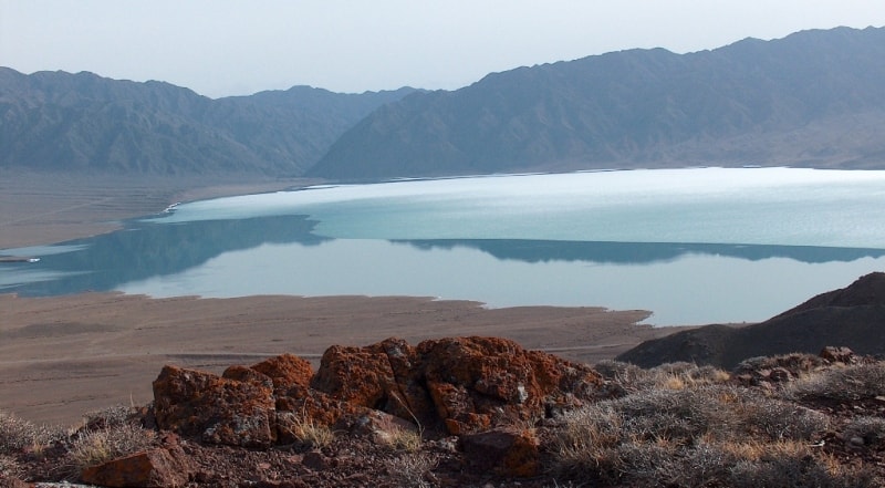 Bortogai reservoir.