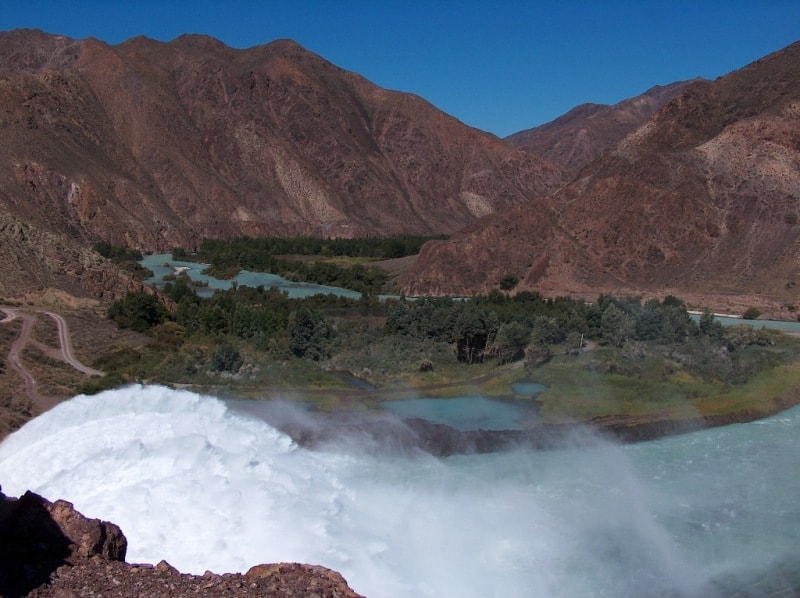 Bortogai reservoir.