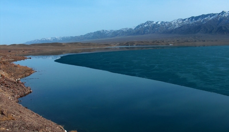 Bortogai reservoir.