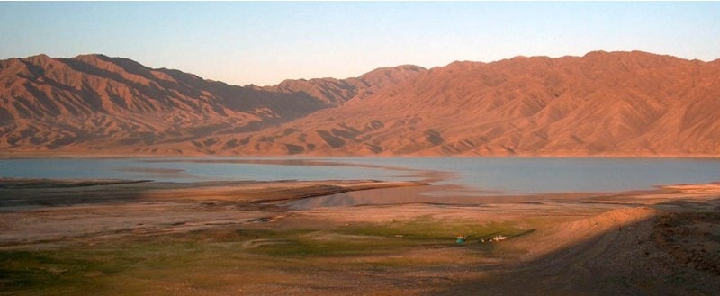 Bortogai reservoir.