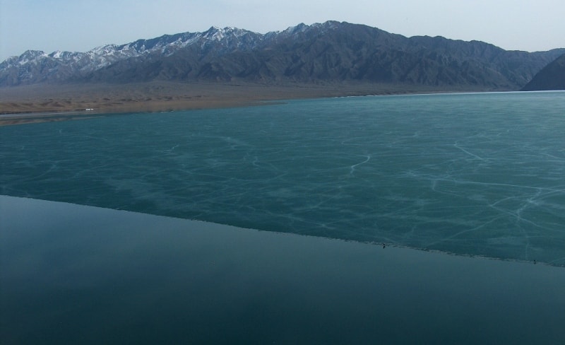 Bortogai reservoir.