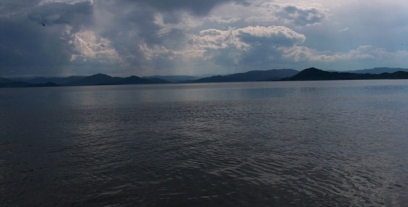 Bukhtarma Reservoir.