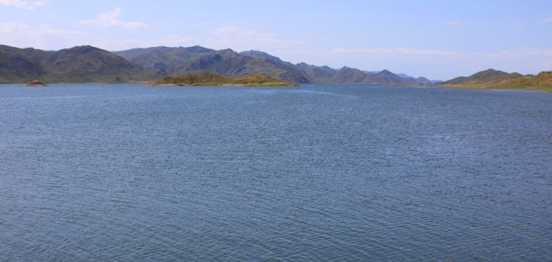 Bukhtarma Reservoir.