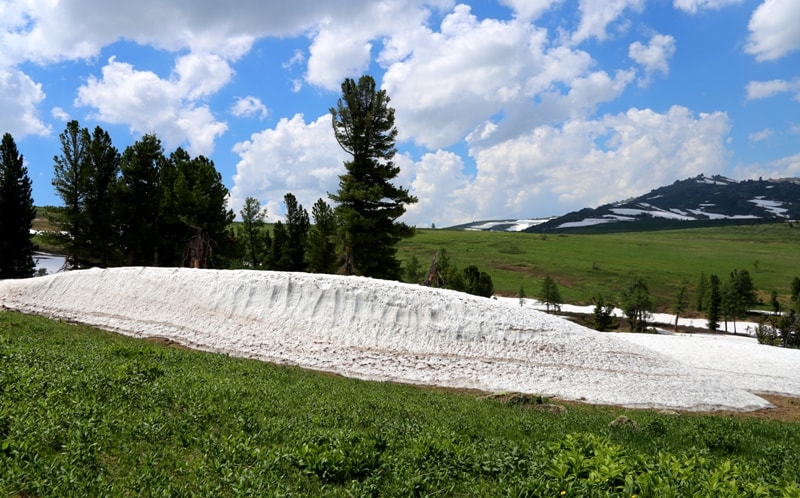 Natural sights of the Ivanovskiy ridge.