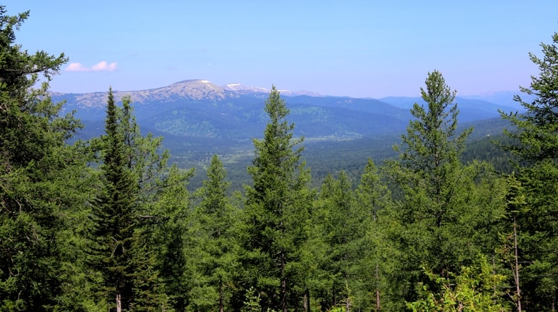 Natural sights of the Ivanovskiy ridge.