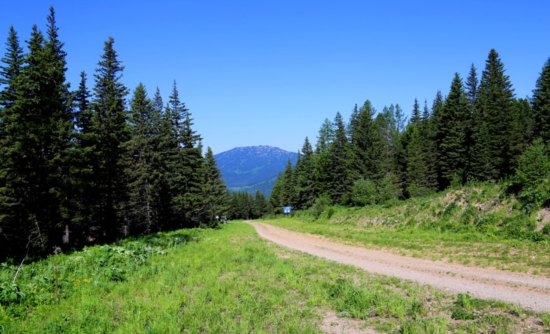 Natural sights of the Ivanovskiy ridge.