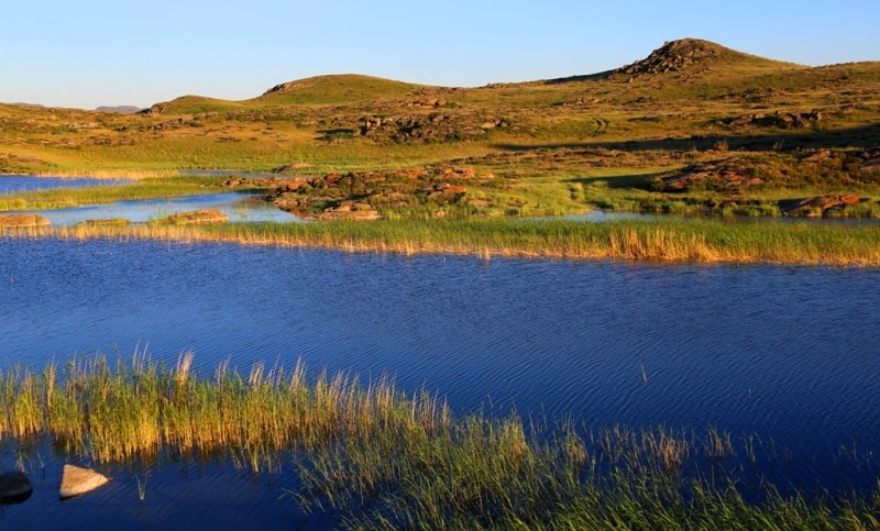 Kemirkol lake.