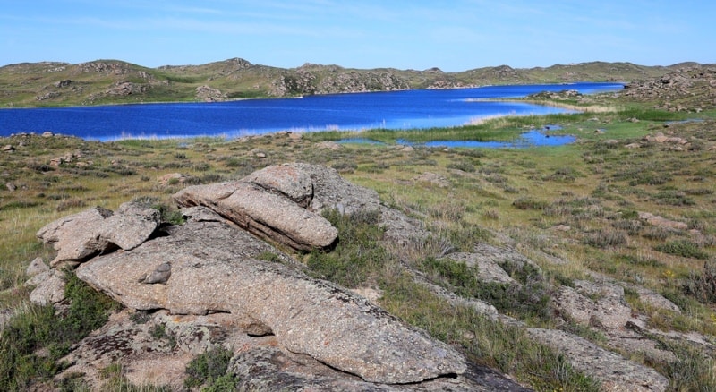 Kemirkol lake.