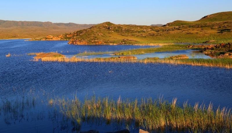 Kemirkol lake.