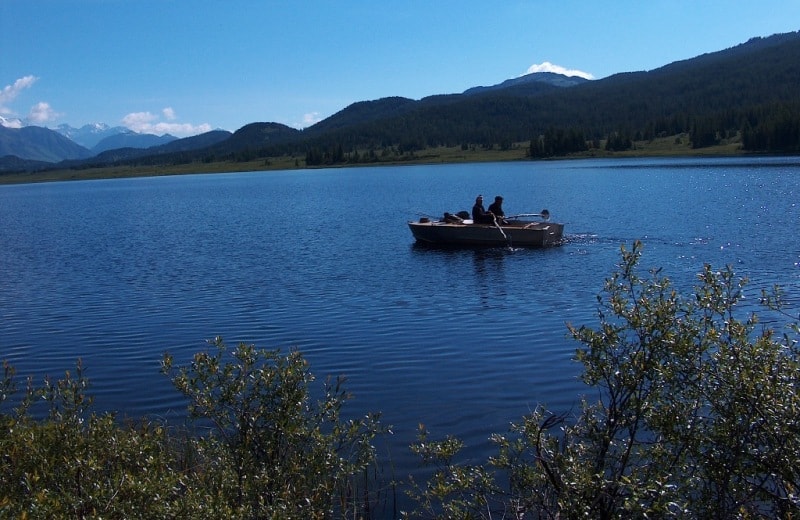 Lake Yazevoe in Katon-Karagai park.