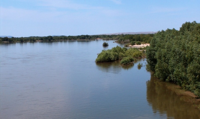 Irtysh river.