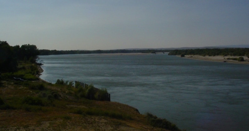 Irtysh river.