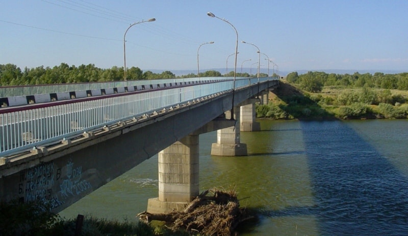 Irtysh river.