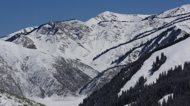 Akkol gorge in Bayankol.