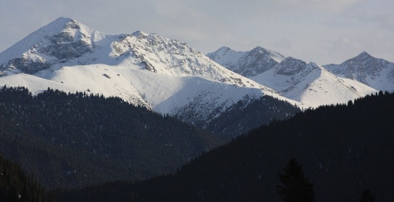 Akkol gorge in Bayankol.