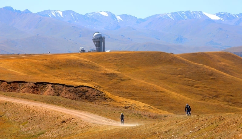 Asy-Turgen observatory and its vicinities.