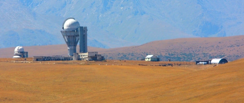 Асы-Тургеньская обсерватория и ее окрестности.