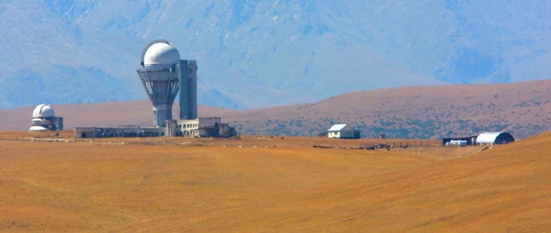 Asy-Turgen observatory and its vicinities.