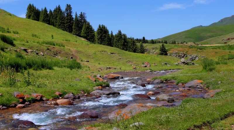 River Asy and its vicinity.