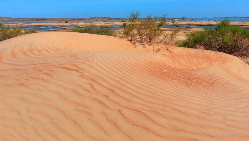 Bestas sandy desert.