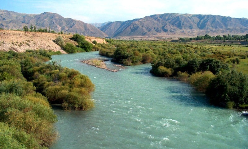 The river Chilik and vicinities.