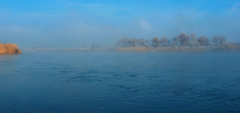 Окрестности дельты реки Или. 