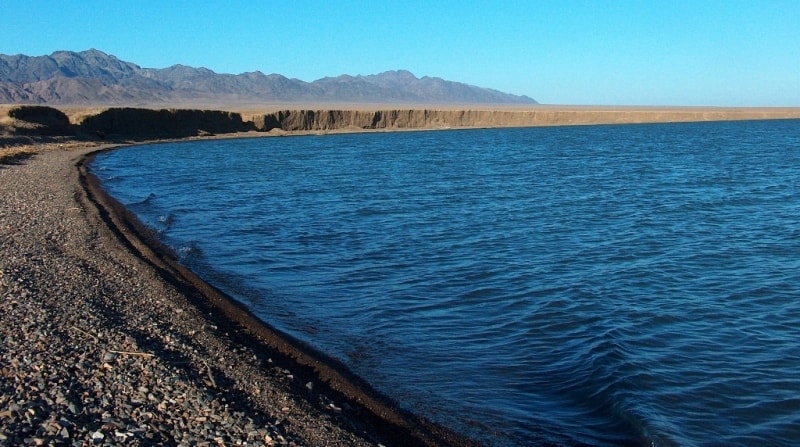 Kapshagay reservoir.