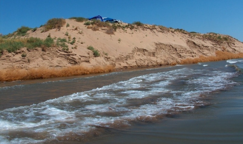 Капшагайское водохранилище.