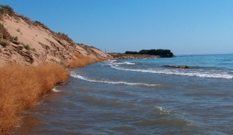 Капшагайское водохранилище.