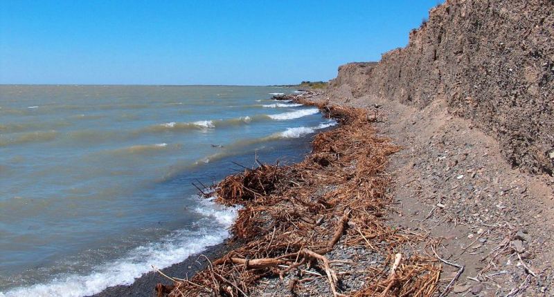 Капшагайское водохранилище.