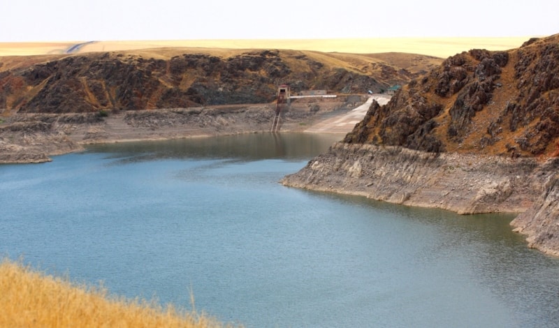 Kurtinskoe reservoir.