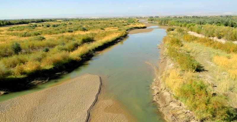 The rivers of Semirechye.