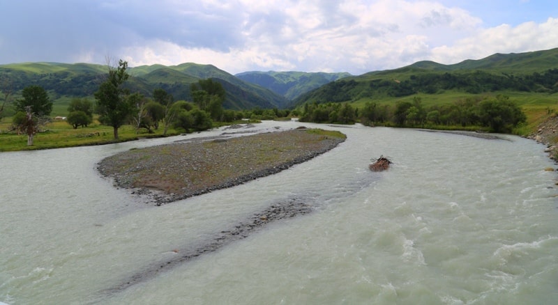 The river Tentek.