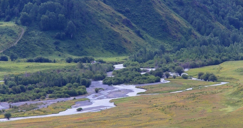 The river Tentek.