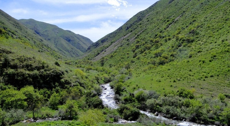 The river Uzun-Kargaly and vicinities.