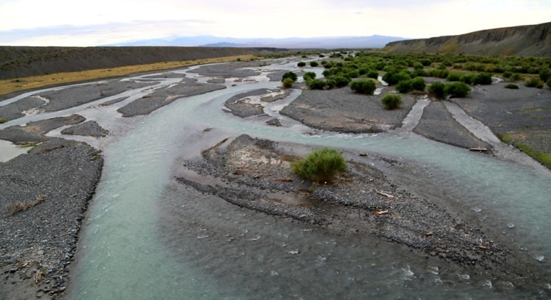 River Yrgayty and its vicinities.