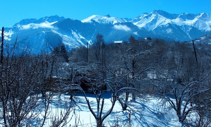 In mountains of Zailiysky Ala-Tau.