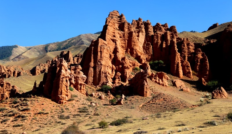 Zhaman Uyi valley.