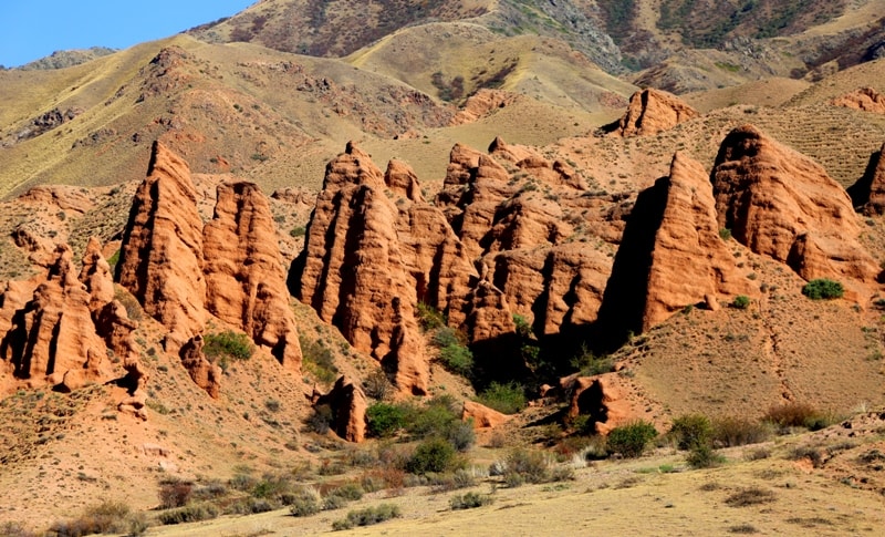 Zhaman Uyi valley.