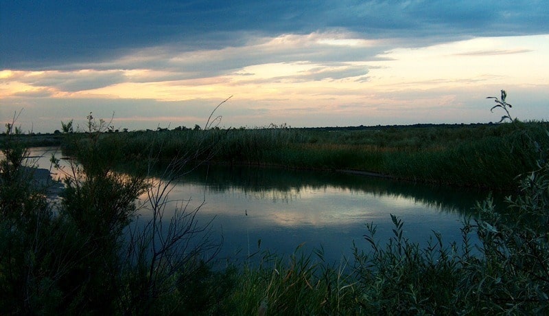 The Zhetysu rivers.